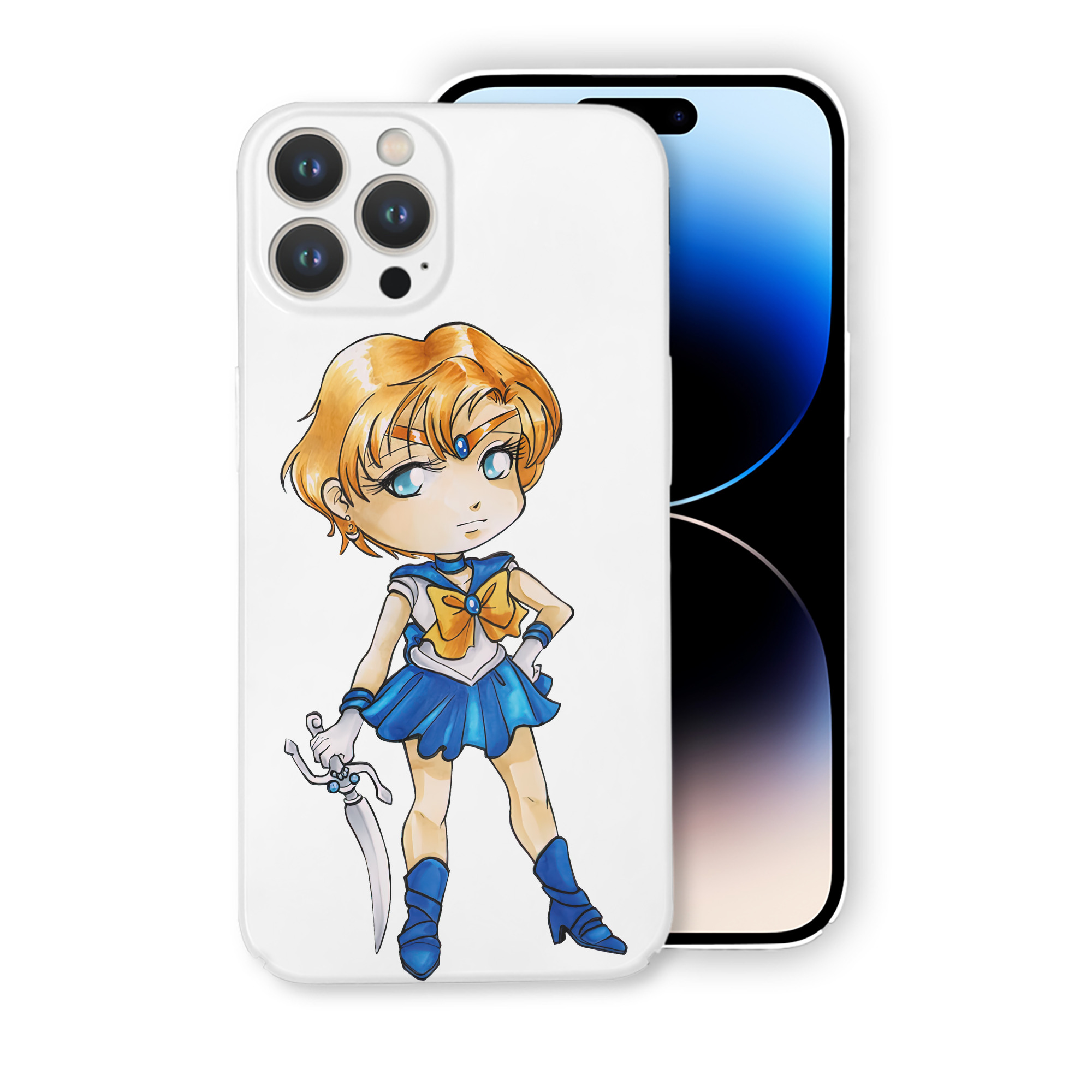 （画像用） 美少女戦士セーラームーン 天王はるか Sailor Moon Tenoh Haruka 【iPhone 14シリーズ対応】ハードケース